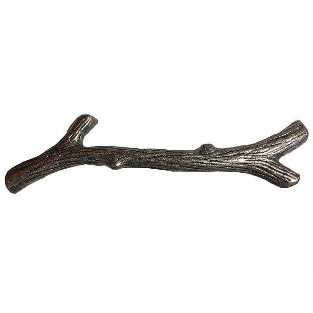 Large Twig Pull,  Pewter Oxide